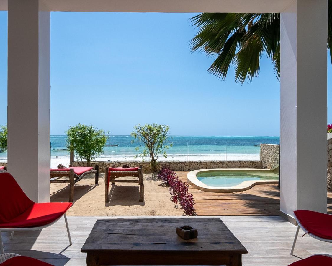 Ocean Blue Apartment With Panoramic Pool Zanzibarhouses Kiwengwa  Kültér fotó