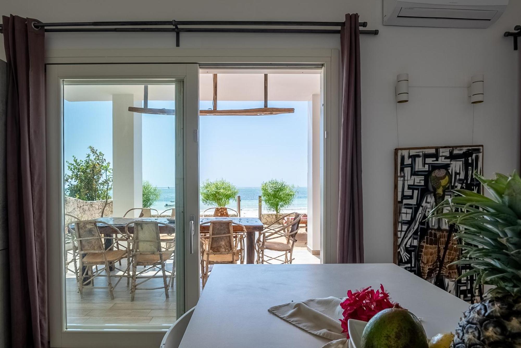 Ocean Blue Apartment With Panoramic Pool Zanzibarhouses Kiwengwa  Kültér fotó